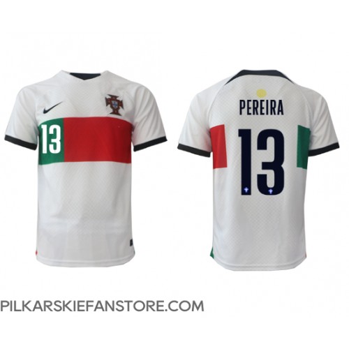 Tanie Strój piłkarski Portugalia Danilo Pereira #13 Koszulka Wyjazdowej MŚ 2022 Krótkie Rękawy